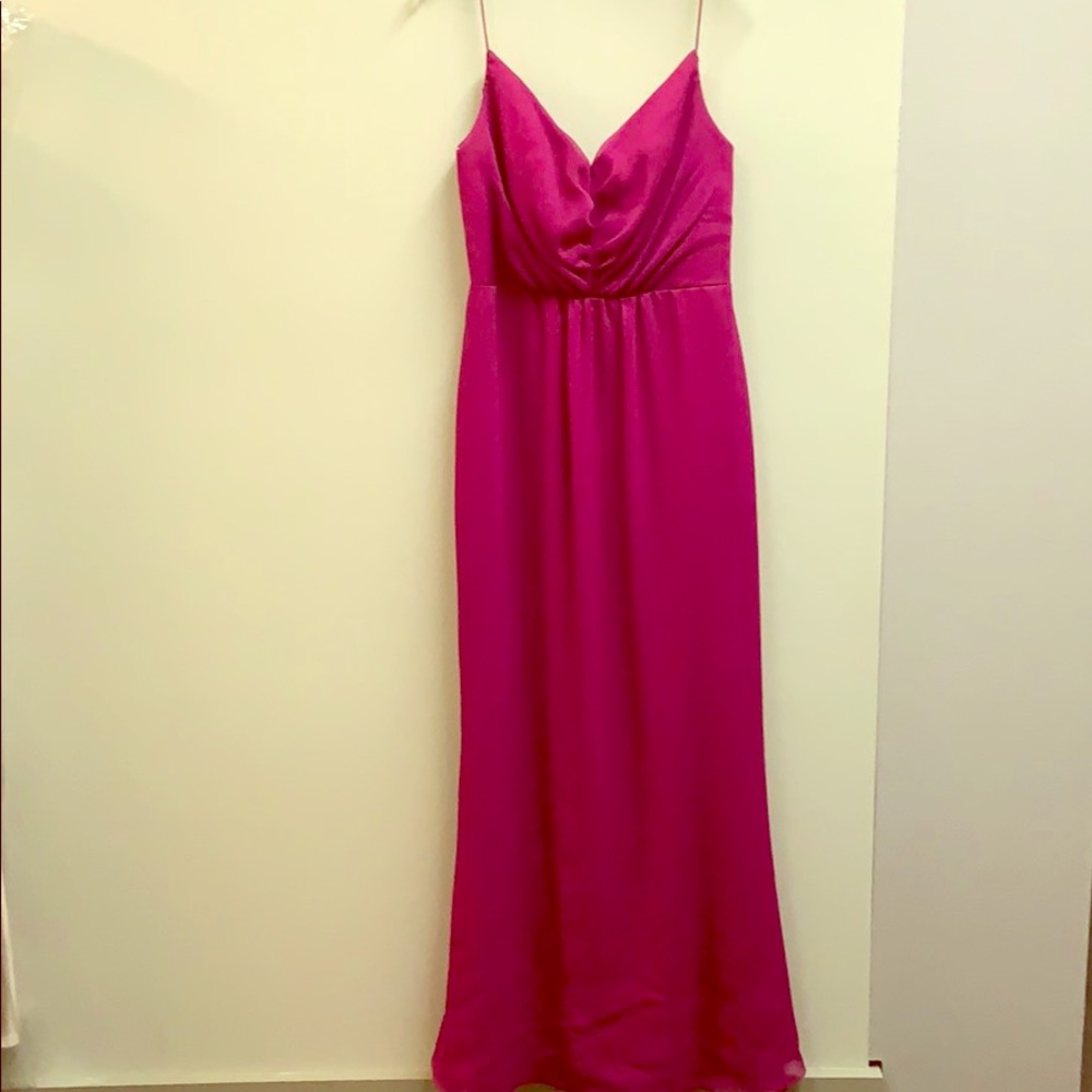 Magenta gown